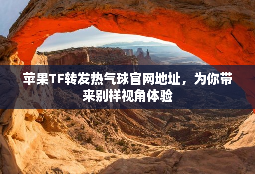 苹果TF转发热气球官网地址，为你带来别样视角体验