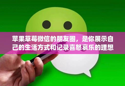 苹果草莓微信的朋友圈,是你展示自己的生活方式和记录喜怒哀乐的理想平台
