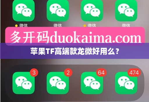 苹果TF高端款龙微好用么?