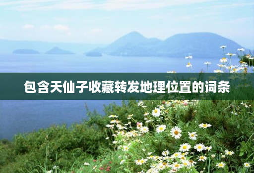 包含天仙子收藏转发地理位置的词条