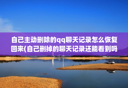 自己主动删除的qq聊天记录怎么恢复回来(自己删掉的聊天记录还能看到吗 )