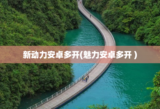 新动力安卓多开(魅力安卓多开 )