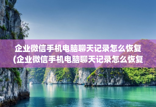 企业微信手机电脑聊天记录怎么恢复(企业微信手机电脑聊天记录怎么恢复正常 )