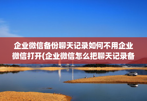 企业微信备份聊天记录如何不用企业微信打开(企业微信怎么把聊天记录备份 )