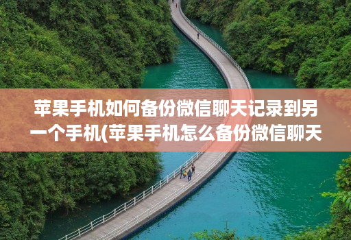 苹果手机如何备份微信聊天记录到另一个手机(苹果手机怎么备份微信聊天记录到另一个苹果手机 )