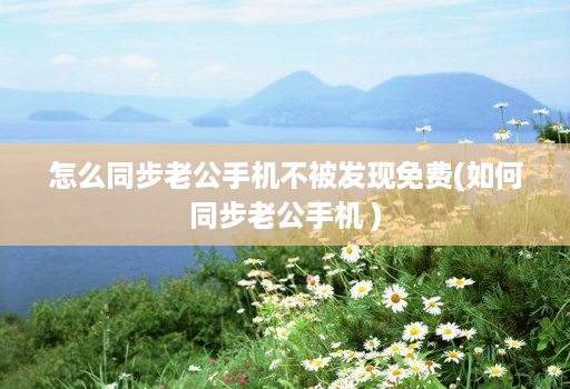 怎么同步老公手机不被发现免费(如何同步老公手机 )
