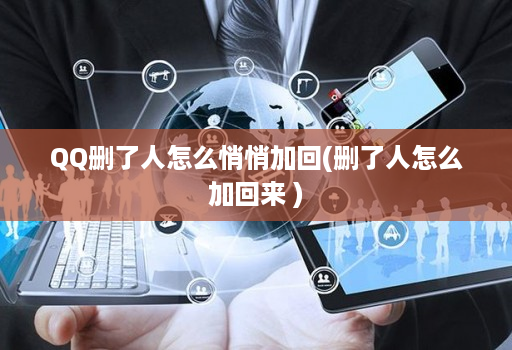 QQ删了人怎么悄悄加回(删了人怎么加回来 )