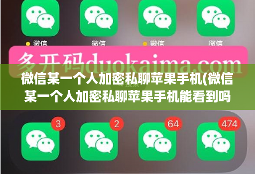 微信某一个人加密私聊苹果手机(微信某一个人加密私聊苹果手机能看到吗 ) 微信某一个人加密私聊苹果手机(微信某一个人加密私聊苹果手机能看到吗 )