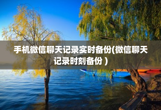 手机微信聊天记录实时备份(微信聊天记录时刻备份 ) 手机微信聊天记录实时备份(微信聊天记录时刻备份 )