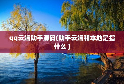 qq云端助手源码(助手云端和本地是指什么 )