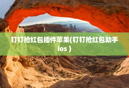 钉钉抢红包插件苹果(钉钉抢红包助手ios )