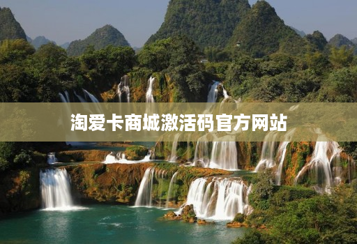 淘爱卡商城激活码官方网站