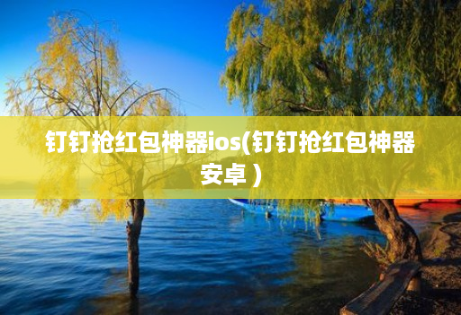 钉钉抢红包神器ios(钉钉抢红包神器安卓 )