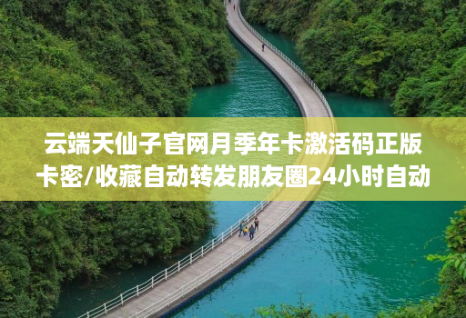 云端天仙子官网月季年卡激活码正版卡密/收藏自动转发朋友圈24小时自动收款