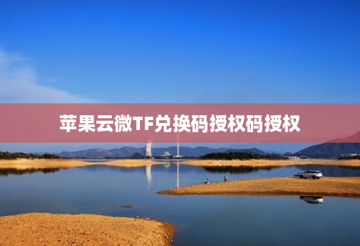 苹果云微TF兑换码授权码授权