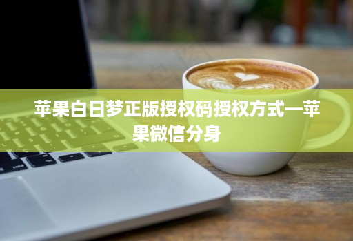 苹果白日梦正版授权码授权方式—苹果微信分身