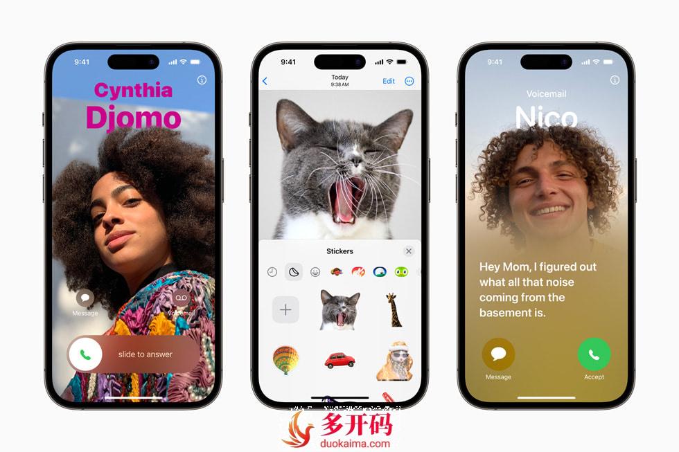 苹果 iOS 17 迎来多项辅助功能更新:iPhone 可复制你的声音